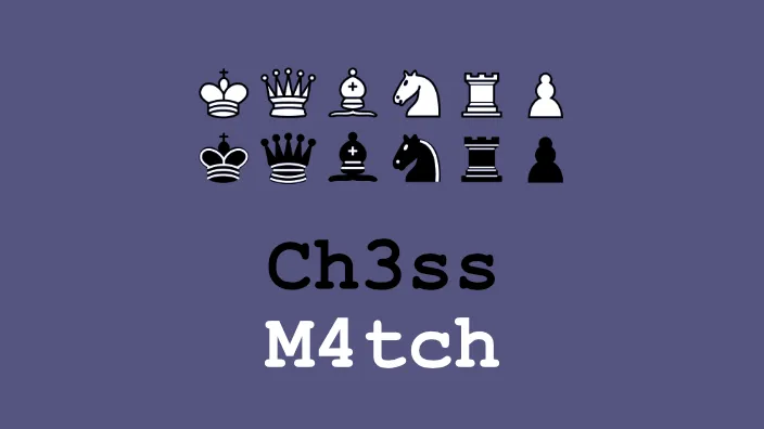 Ch3ss M4tch key art